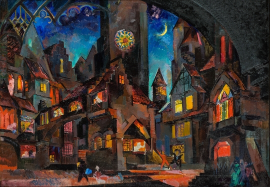 Федоровский Ф. Ф. Нюрнбергские мейстерзингеры (Большой театр, 1929)